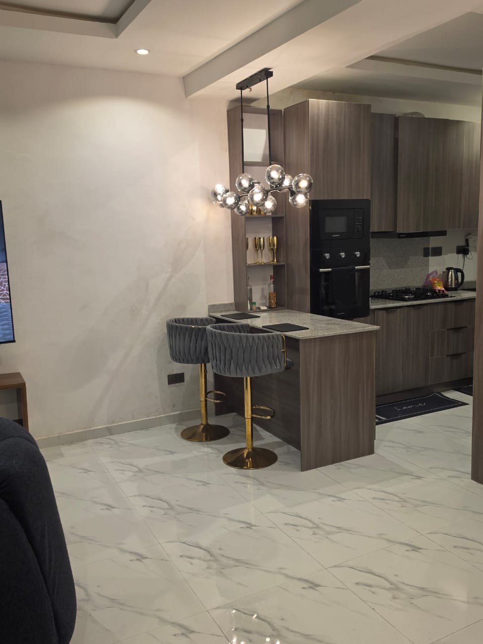 Kitchen detail in Casa Zuri Lekki