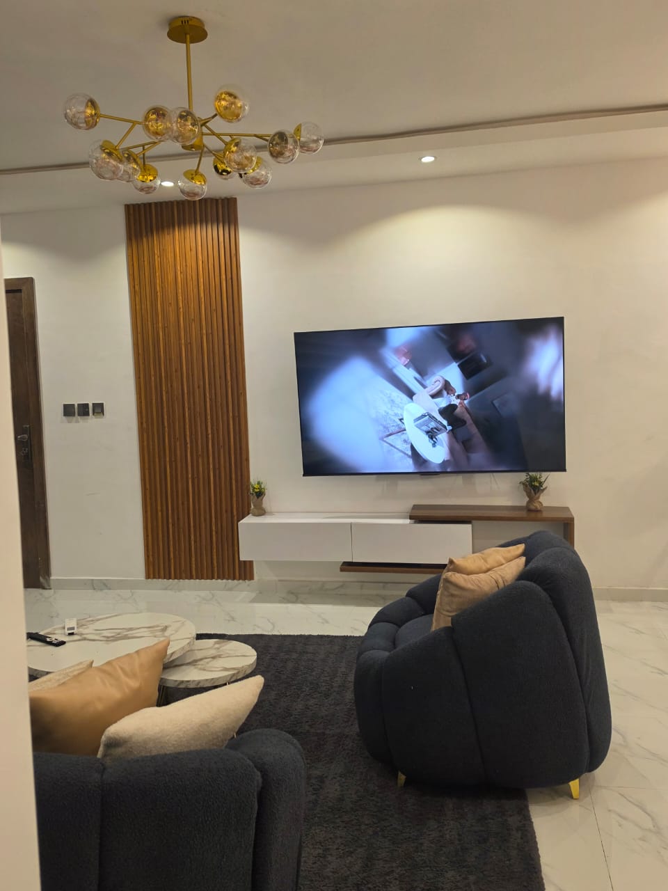 Another living room angle at Casa Zuri Lekki